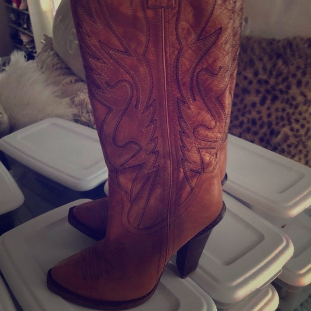 Jessica Simpson Alan cowgirl boots